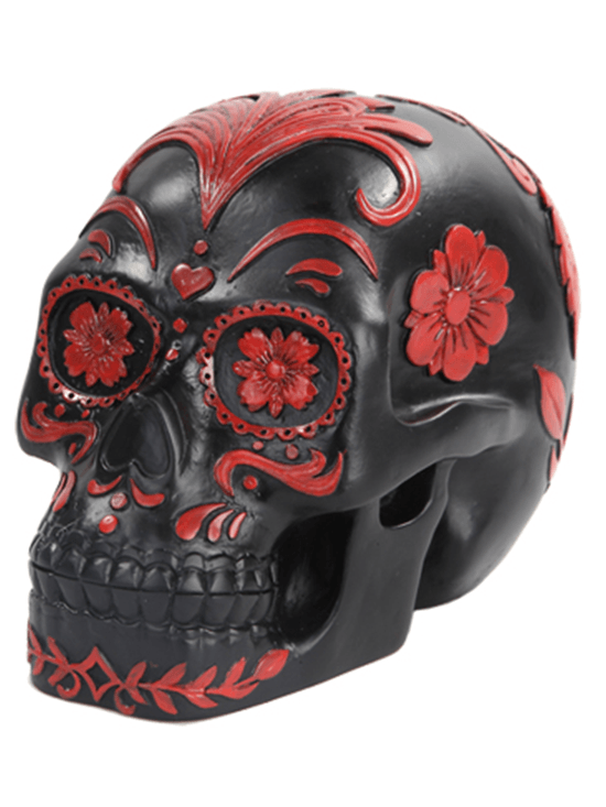 &quot;Day of the Dead&quot; Skull by Pacific Trading - www.inkedshop.com