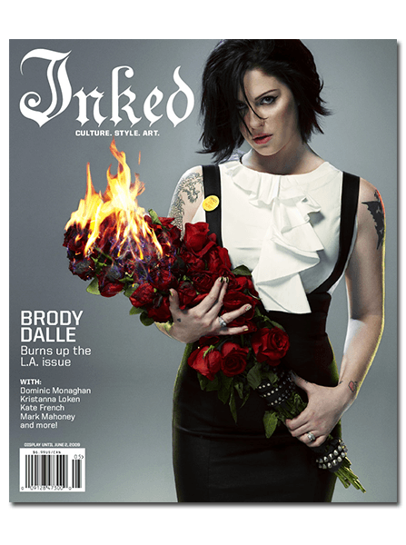 Inked Magazine: Brody Dalle - May 2009 - InkedShop - 1