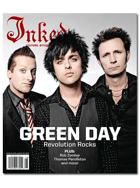 Inked Magazine: Green Day - August 2009 - InkedShop - 1
