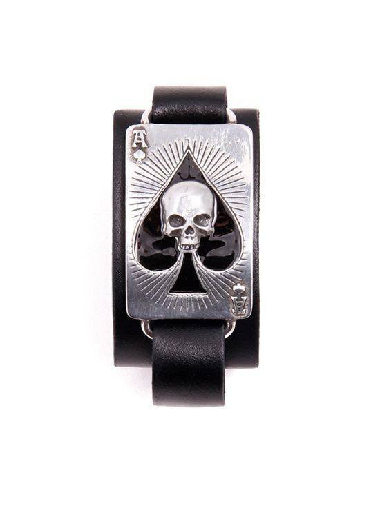 &quot;Ace of Dead Spades&quot; Bracelet by Alchemy of England - InkedShop - 1