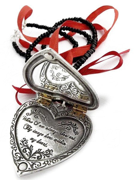 The &quot;Reliquary Heart&quot; Locket by Alchemy of England - www.inkedshop.com