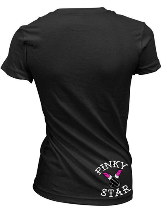 Women&#39;s &quot;Weapon of Choice&quot; Tee by Pinky Star (Black) - www.inkedshop.com