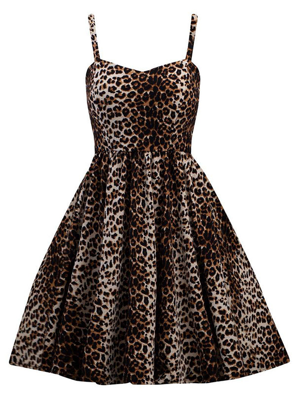 Women&#39;s Leopard Bombshell Dress