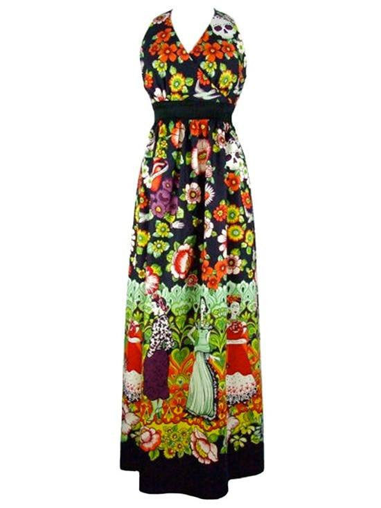 Women&#39;s Frida and Catrinas Maxi Dress