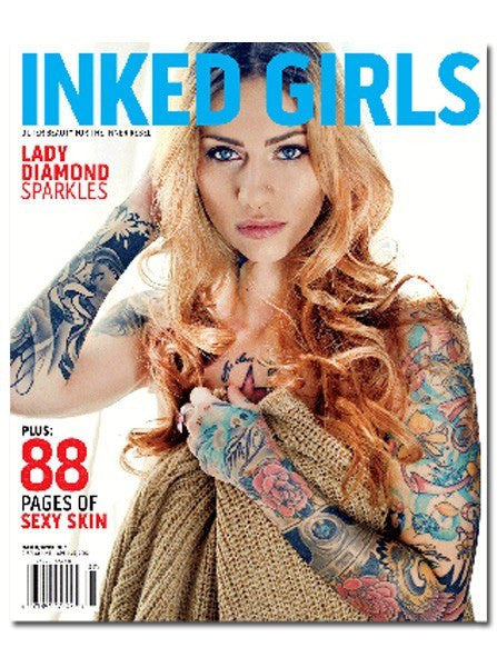 Inked Girls March/April 2012 &quot;Lady Diamond Sparkles&quot; - InkedShop - 1