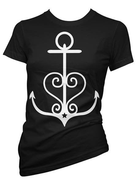 Women&#39;s &quot;New Anchor&quot; Tee by Pinky Star (More Options) - www.inkedshop.com