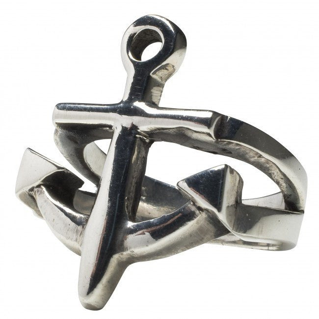 Open Anchor Ring by Femme Metale - InkedShop - 2