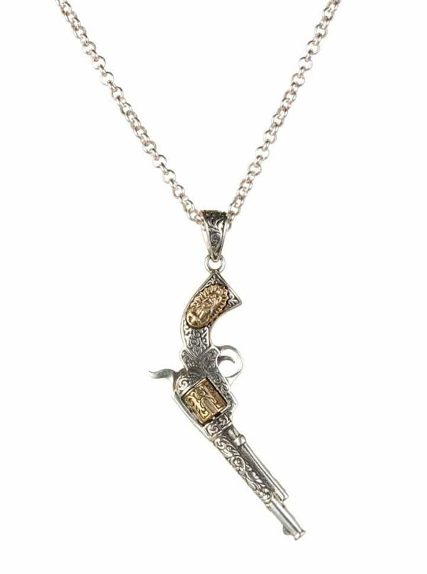 Calavera Key Necklace