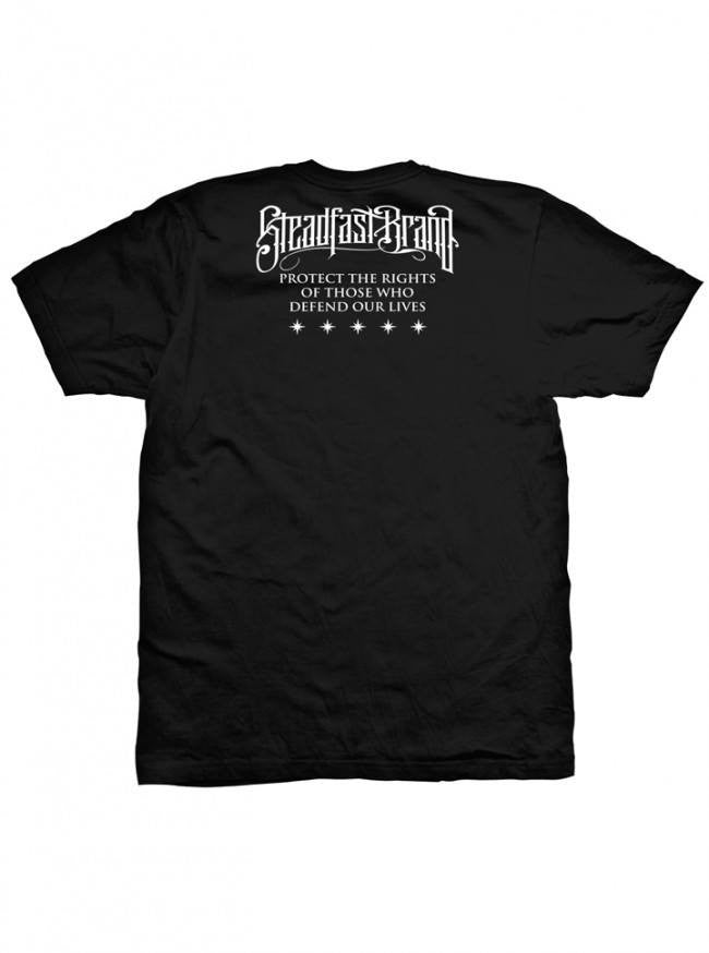Men&#39;s &quot;Tattooed Military&quot; Tee by Steadfast Brand (Black) - InkedShop - 3