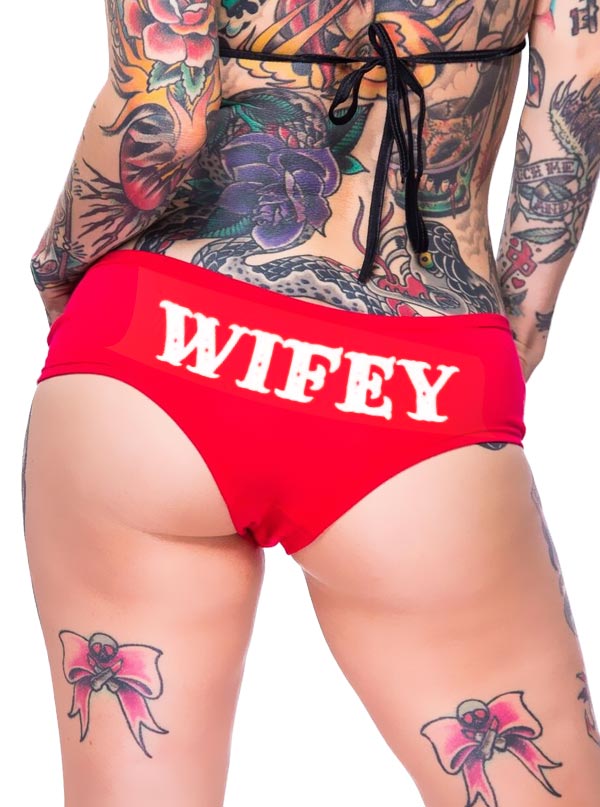 Women's Wifey Booty Shorts