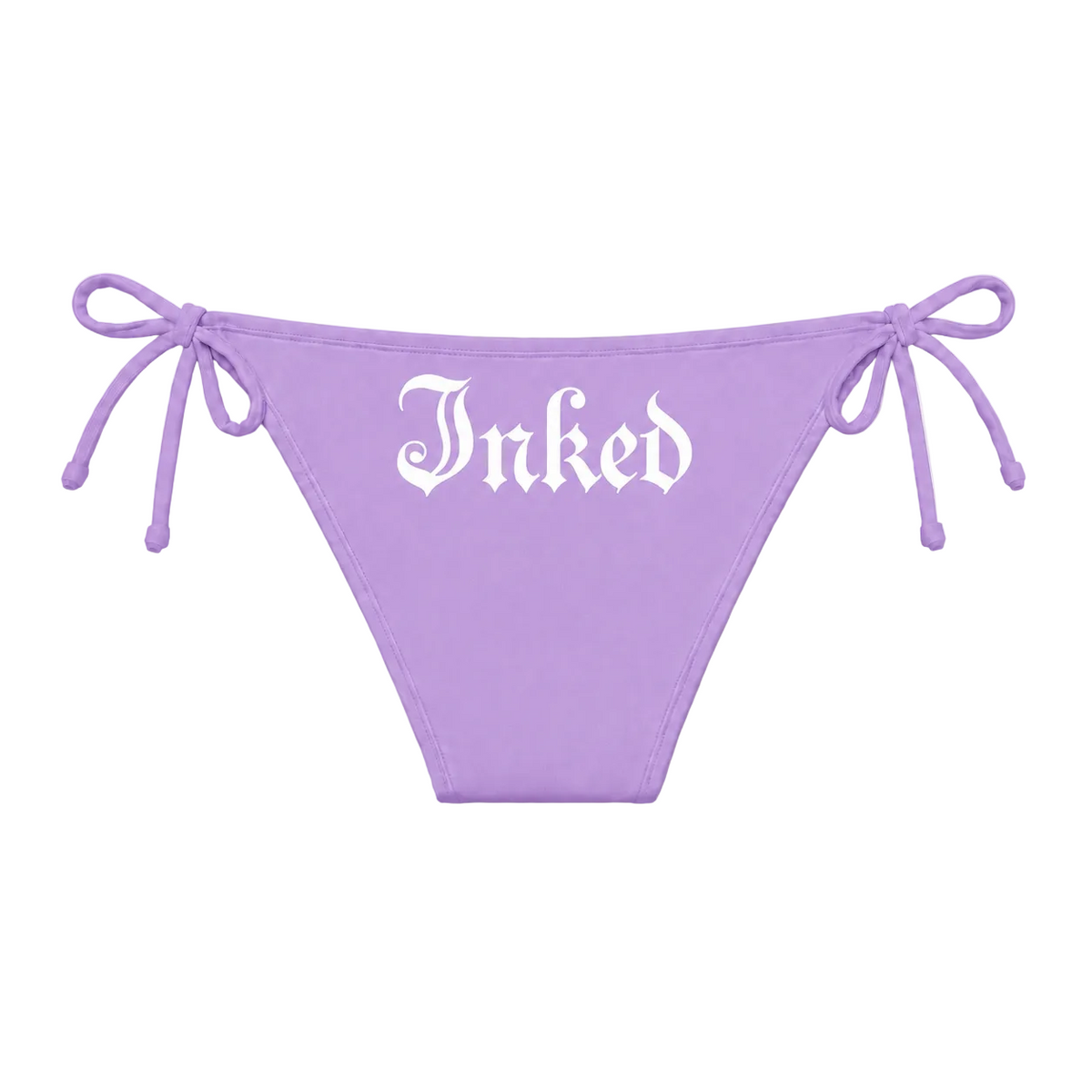 Women's Inked Logo Bikini Set-Lavender