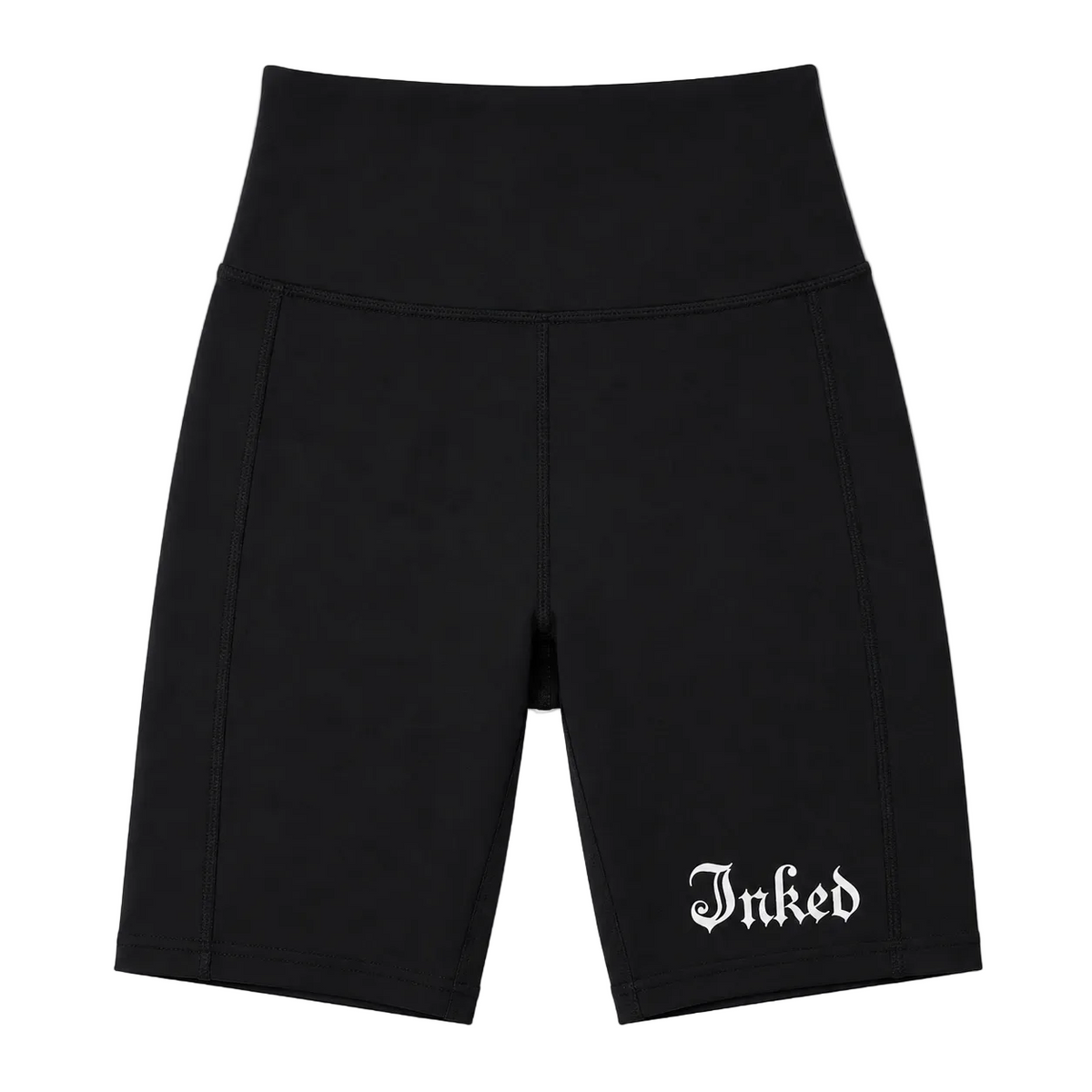Women's Inked Logo High Waist Biker Short