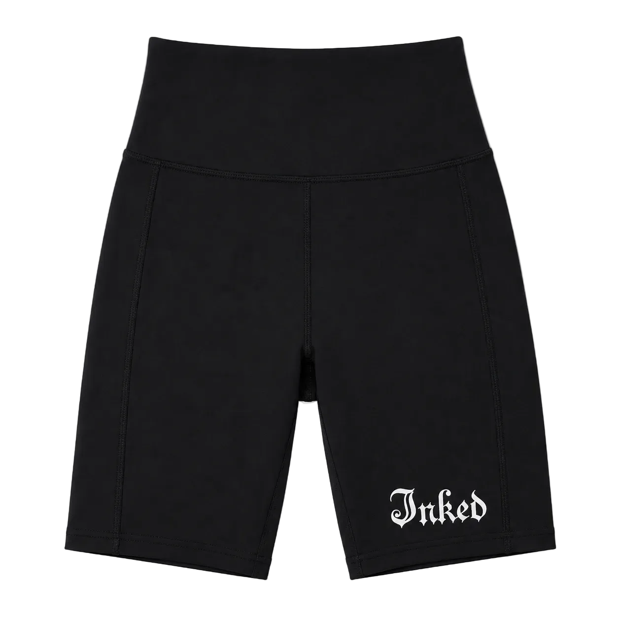 Women's Inked Logo High Waist Biker Short