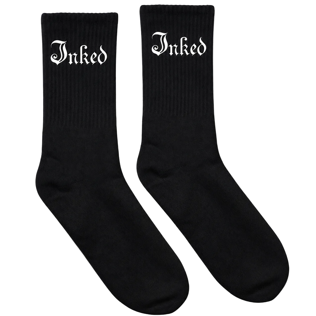 Inked Logo Crew Socks
