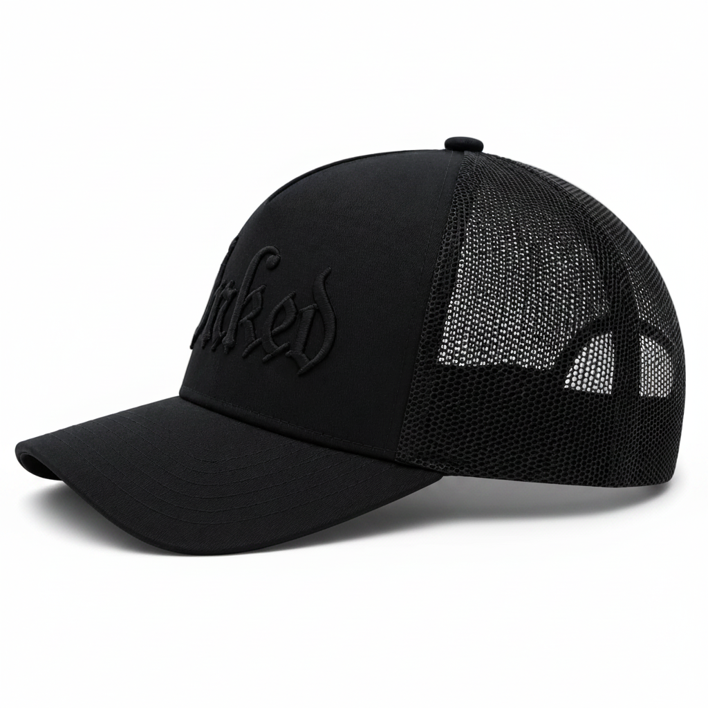 Inked Embroidered Trucker Hat
