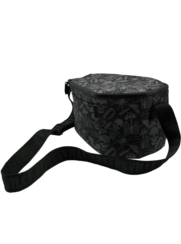 Death Repeat Coffin Insulated Lunch Bag