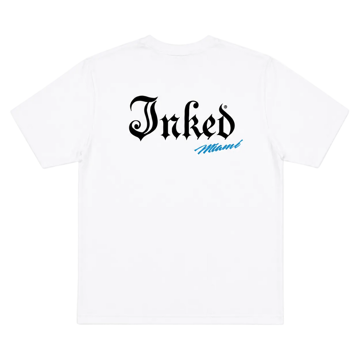 Inked Miami Palm Tee - White