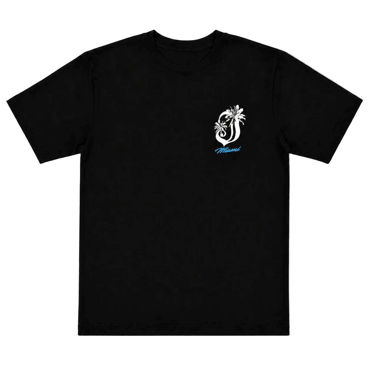 Inked Miami Palm Tee - Black