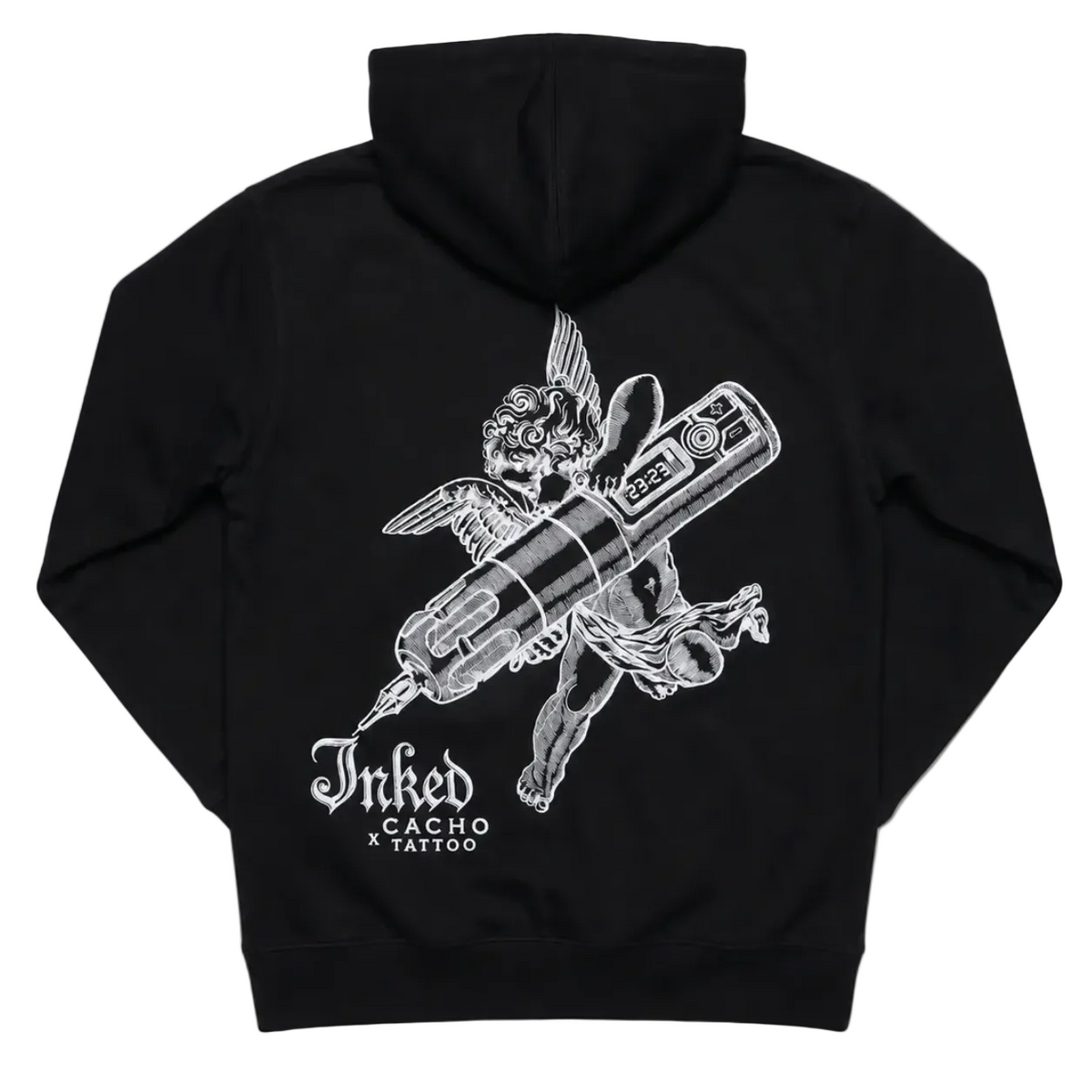 Inked X Cacho “Guardian of Ink” - Embroidered Hoodie