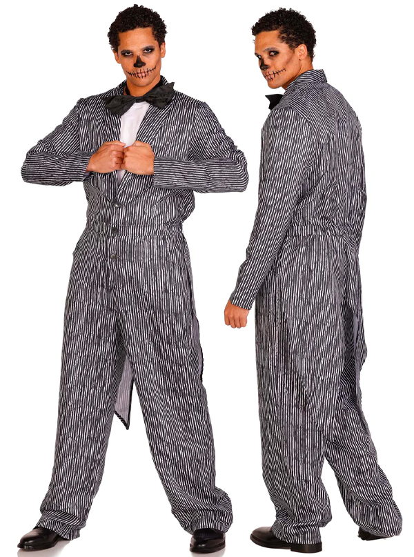 Men&#39;s Pinstriped Tux Costume