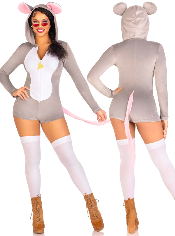 Women&#39;s Comfy Mouse Costume