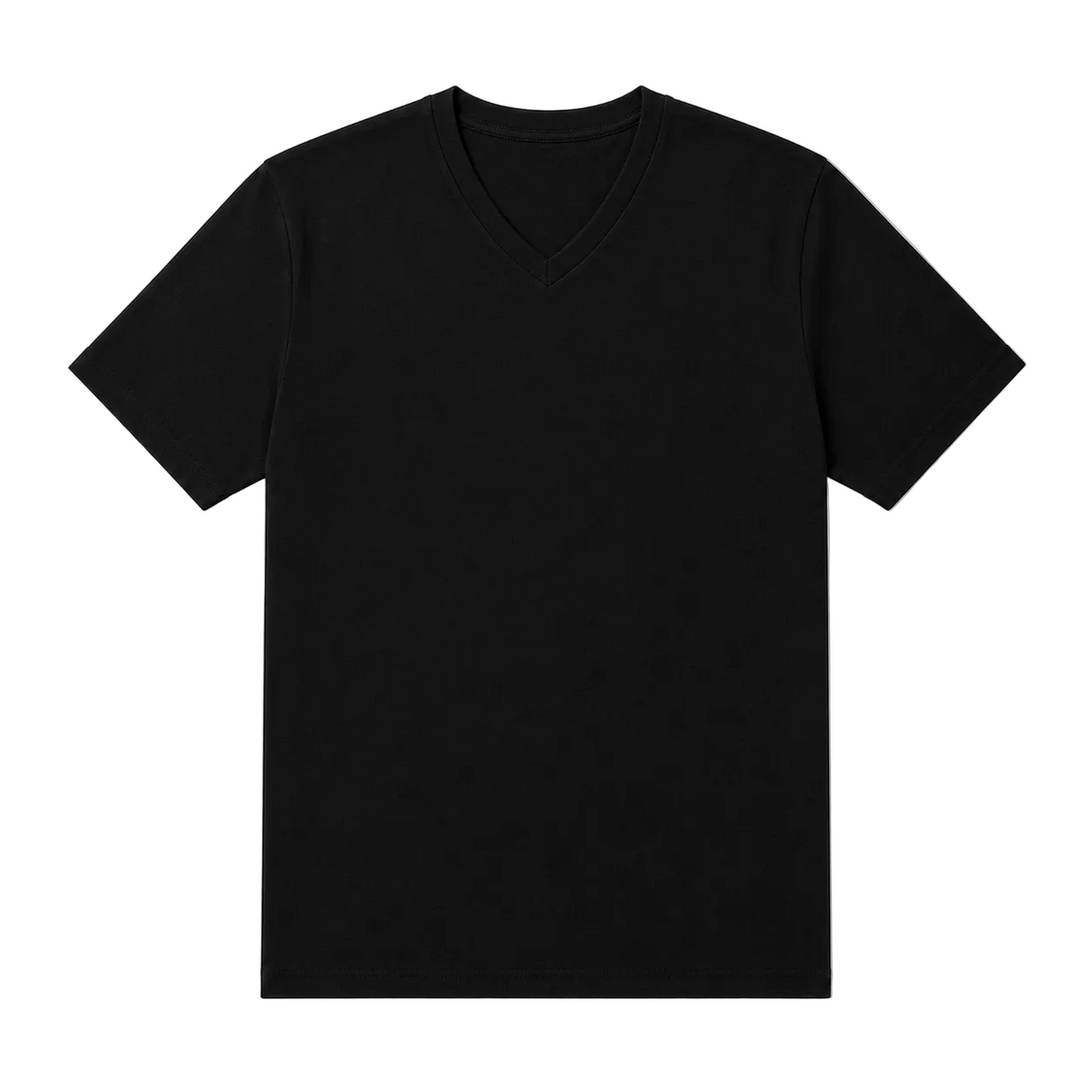 Men's Inked Mag Logo V-Neck Tee - Black