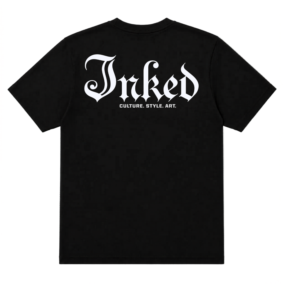Men's Inked Mag Logo V-Neck Tee - Black