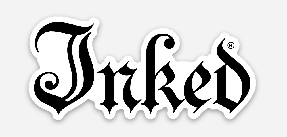 Inked Logo Sticker