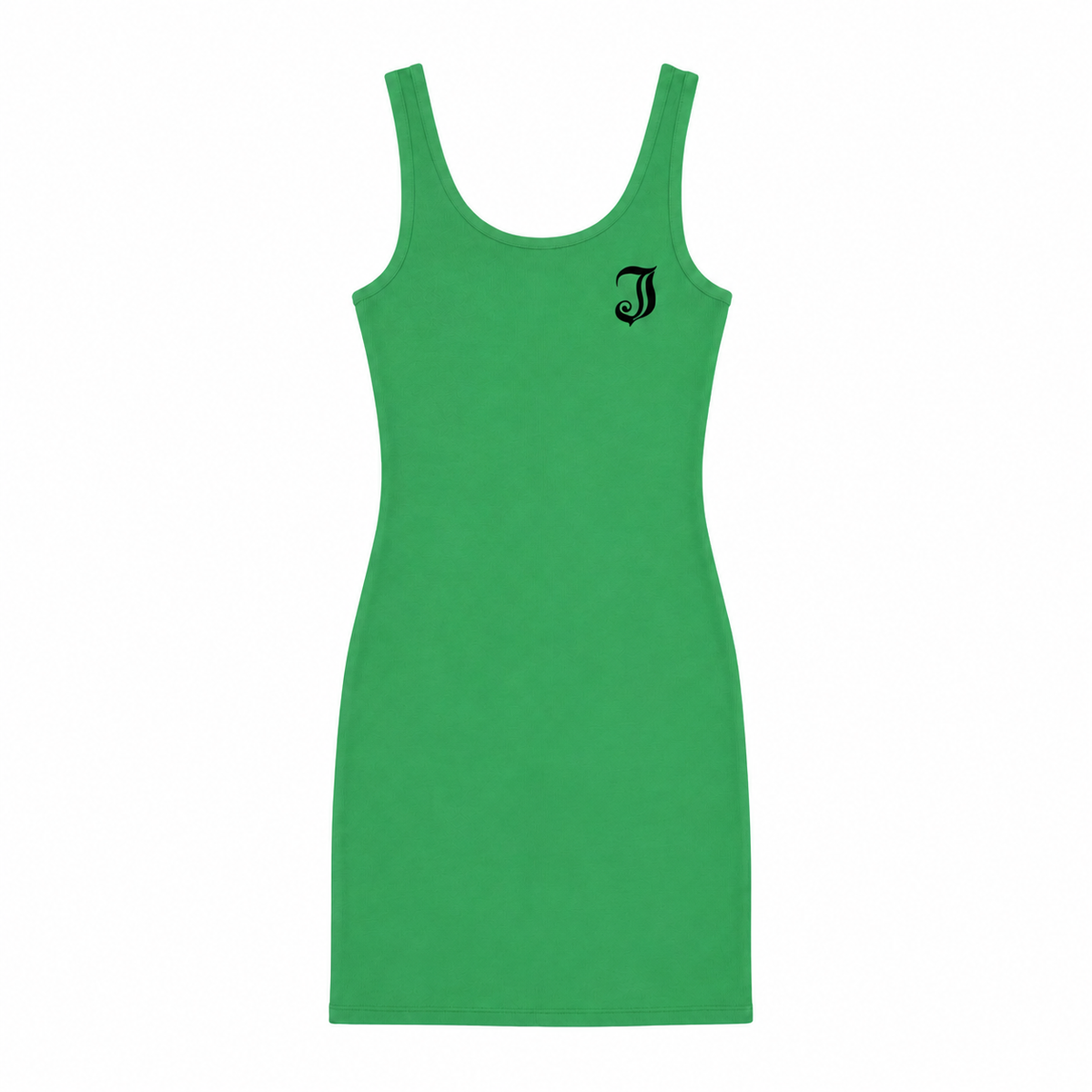 Women's Inked Dress-Green