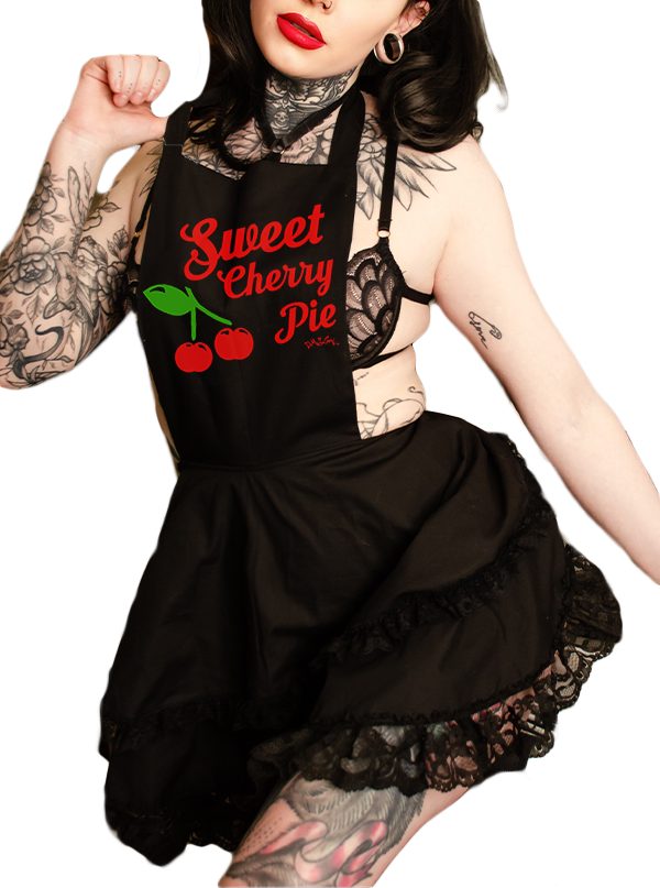 Sweet Cherry Pie Apron