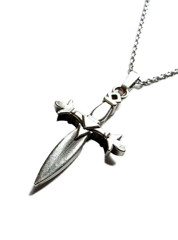 Dagger Sterling Silver Necklace
