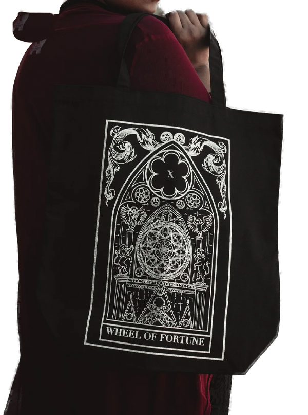 Wheel Of Fortune Tarot Tote Bag