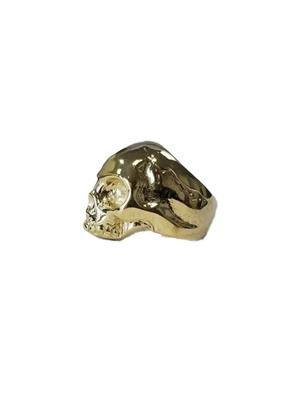 Keith Skull Brass Ring