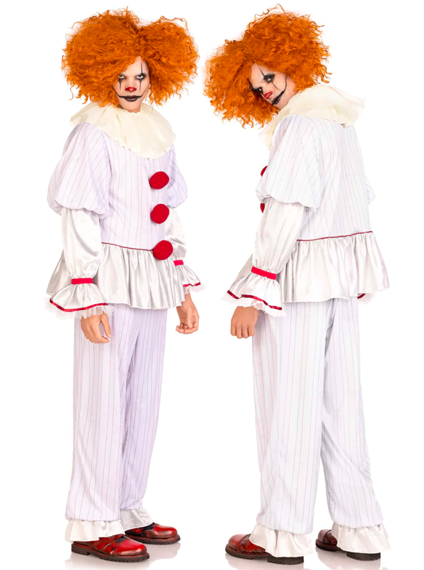 Unisex Killer Clown Costume