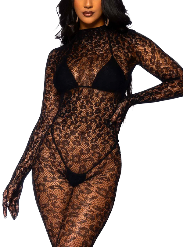 Women's Leopard Catsuit Costume by Leg Avenue | Inked Shop - Inked Shop