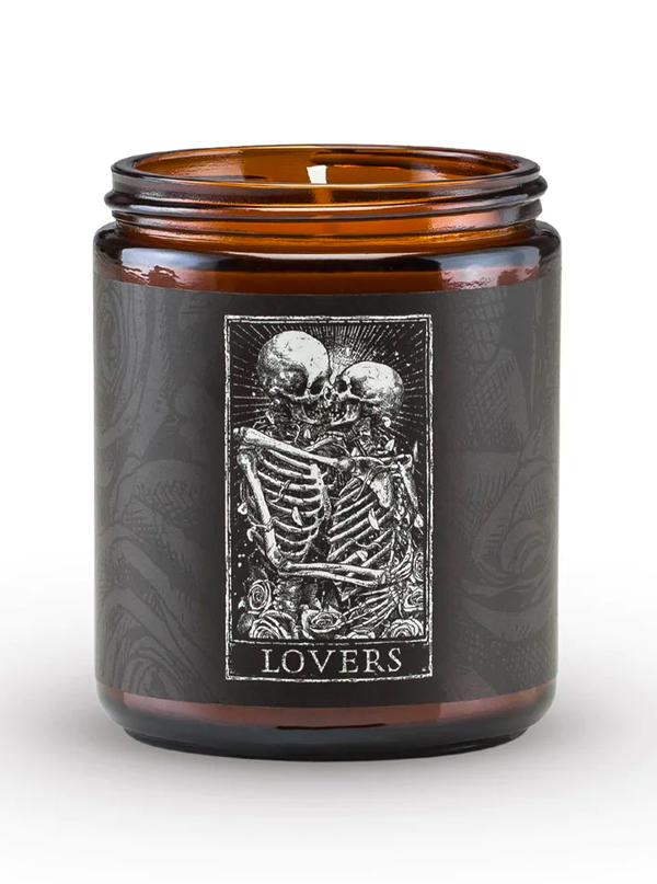 Lovers Tarot Card Soy Candle