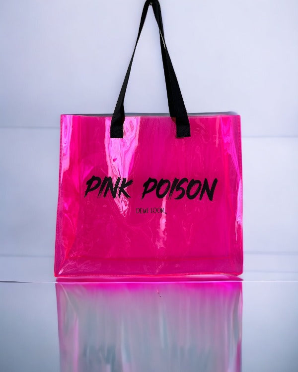 Not Barbie Pink Poison Jelly Tote Bag