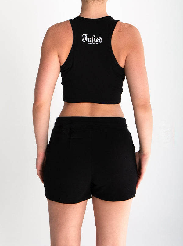 Women&#39;s Inked Logo Sweat Shorts