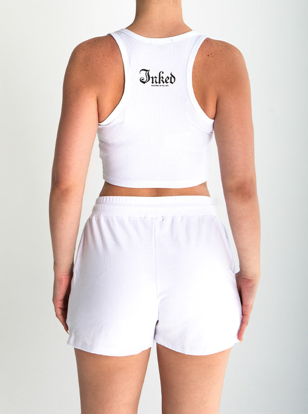 Women&#39;s Inked Logo Sweat Shorts
