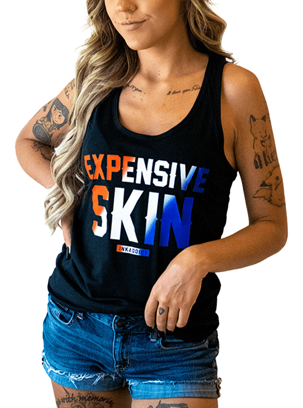 Women&#39;s All American Expensive Skin Racerback Tank
