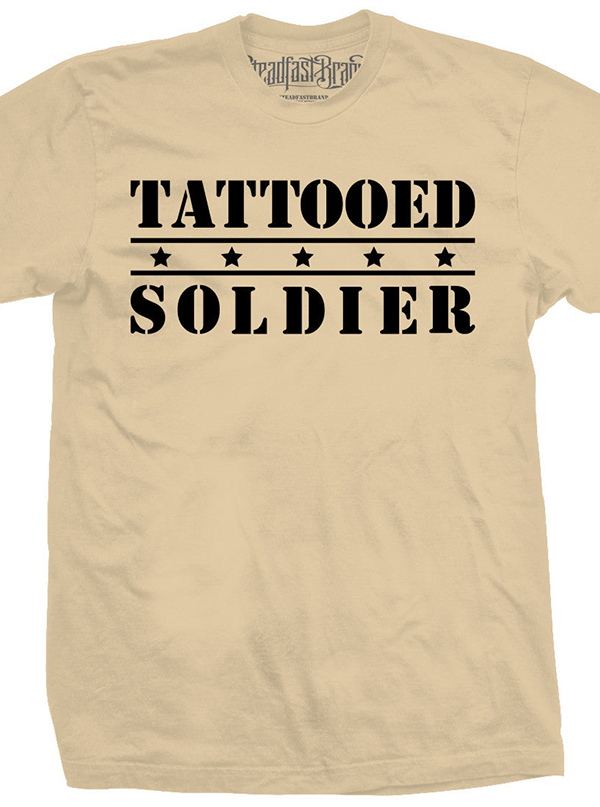 Men&#39;s Tattooed Soldier Tee