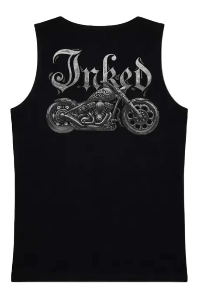 Women's Inked logo Motorcycle Tank