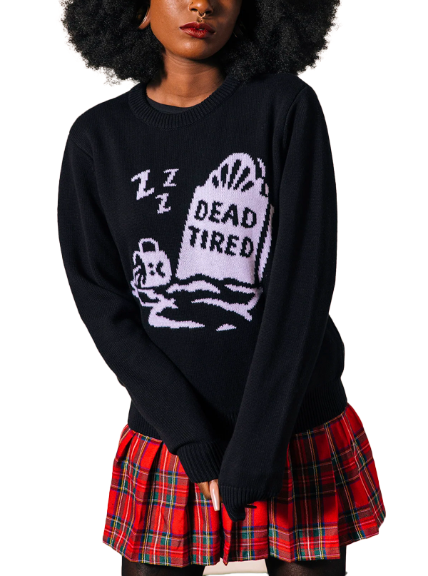 Women&#39;s Dead Tired Sweater