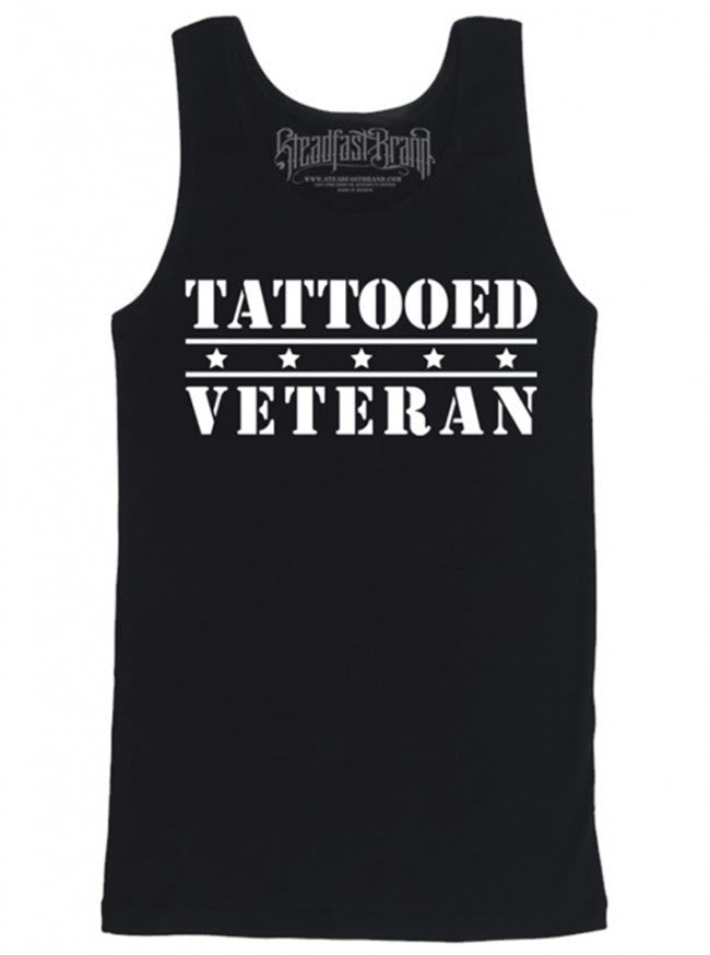Men&#39;s Tattooed Veteran Tank