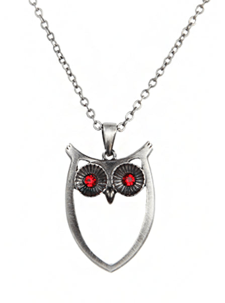 &quot;Owl&quot; Necklace by Pacific Trading - www.inkedshop.com
