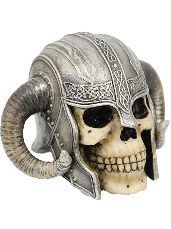 &quot;Warrior&quot; Skull by Pacific Trading - www.inkedshop.com