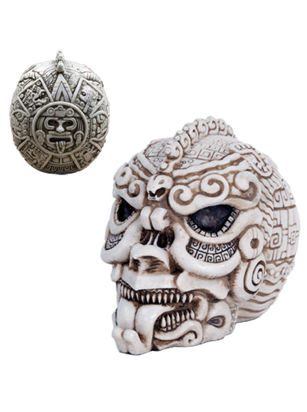 &quot;Aztec&quot; Skull by Pacific Trading - www.inkedshop.com