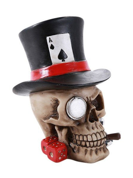 &quot;Poker Skull Hat&quot; by Pacific Trading - www.inkedshop.com