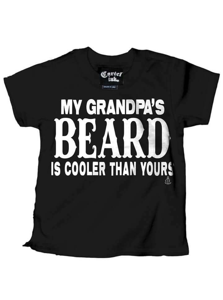 Kid&#39;s &quot;Grandpas Beard&quot; Tee by Cartel Ink (More Options) - www.inkedshop.com