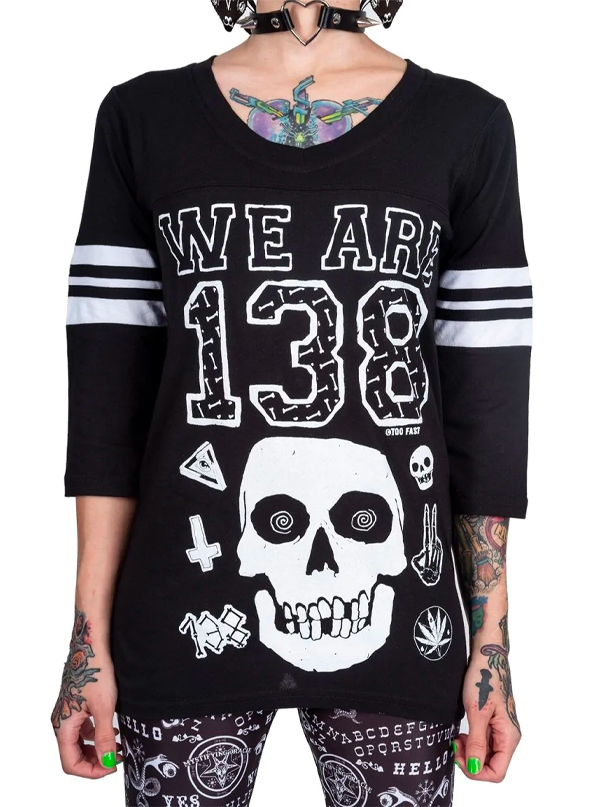 Women&#39;s We Are 138 Ms Fits Football Jersey Tee